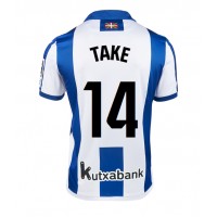 Fotballdrakt Herre Real Sociedad Takefusa Kubo #14 Hjemmedrakt 2024-25 Kortermet